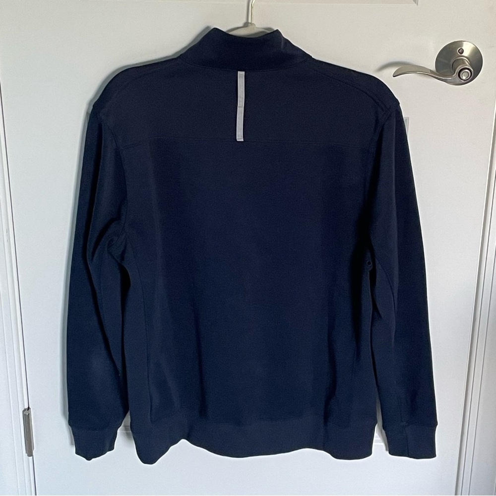 Nike Navy Dri-FIT Player 1/2 Zip Golf Pullover 47087 - Picture 10 of 16